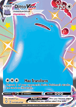 Ditto VMAX card art