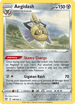 Aegislash 108, Battle Styles