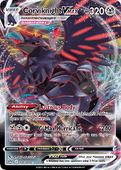 Corviknight VMAX 110, Battle Styles