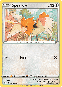 Spearow 111, Battle Styles