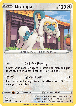 Drampa 119, Battle Styles