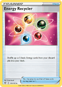 Energy Recycler 124, Battle Styles