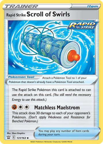 Rapid Strike Scroll of Swirls 131, Battle Styles