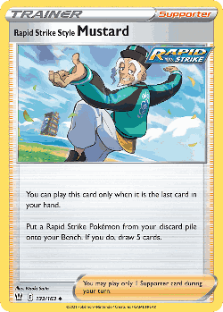 Rapid Strike Style Mustard 132, Battle Styles