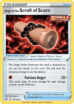 Single Strike Scroll of Scorn 133, Battle Styles