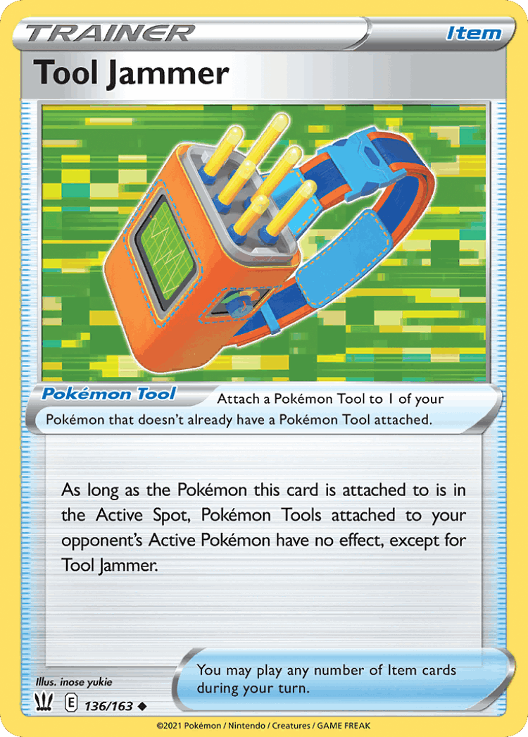 Tool Jammer #136 from Battle Styles - Uncommon - Illustrated by inose yukie