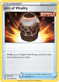 Urn of Vitality 139, Battle Styles