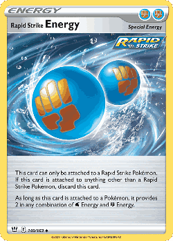 Rapid Strike Energy 140, Battle Styles