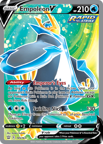 Empoleon V 145, Battle Styles
