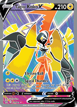 Tapu Koko V 147, Battle Styles