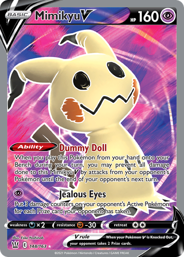 Mimikyu V 148, Battle Styles