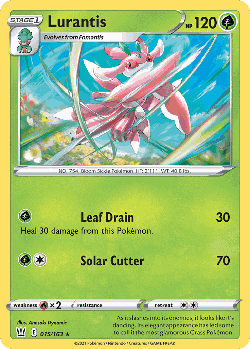 Lurantis Pokémon TCG card art