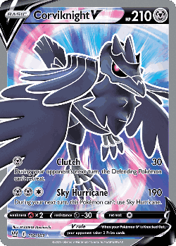 Corviknight V 156, Battle Styles