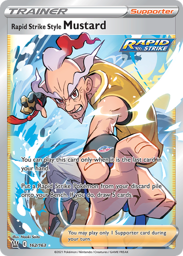 Rapid Strike Style Mustard 162, Battle Styles