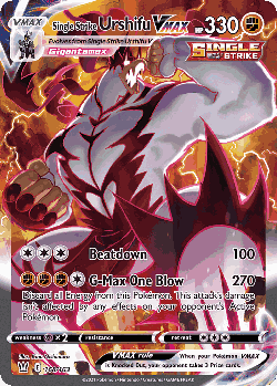Single Strike Urshifu VMAX 168, Battle Styles