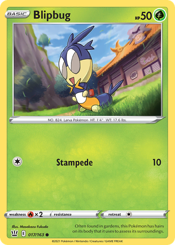 Blipbug #17 from Battle Styles - Common - Illustrated by Masakazu Fukuda