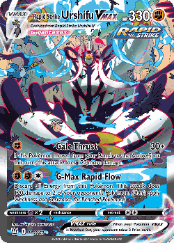 Rapid Strike Urshifu VMAX 170, Battle Styles