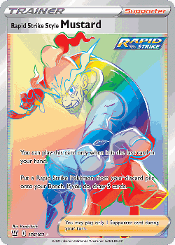 Rapid Strike Style Mustard 176, Battle Styles