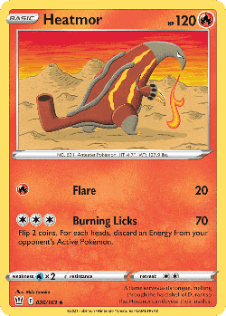 Heatmor 26, Battle Styles