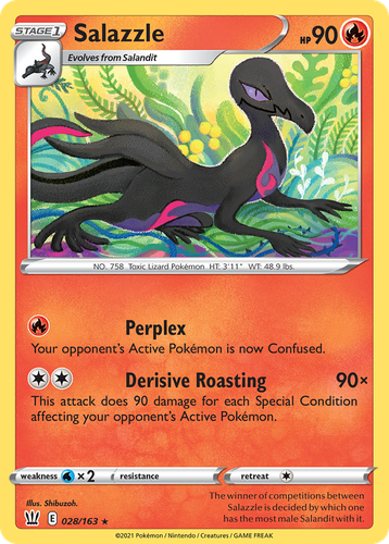 Salazzle 28, Battle Styles