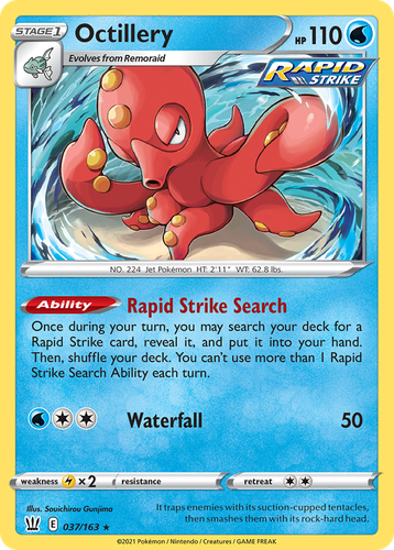 Octillery 37, Battle Styles