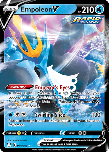 Empoleon V 40, Battle Styles