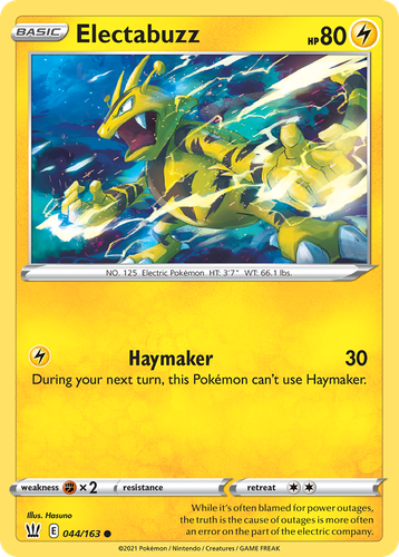 Electabuzz 44, Battle Styles
