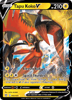 Tapu Koko V 50, Battle Styles