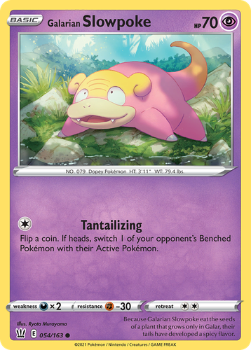 Galarian Slowpoke 54, Battle Styles