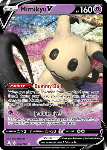 Mimikyu V 62, Battle Styles