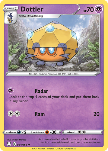Dottler 64, Battle Styles