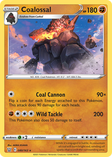 Coalossal 80, Battle Styles