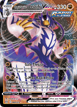 Rapid Strike Urshifu VMAX 88, Battle Styles