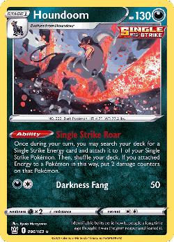 Houndoom 96, Battle Styles