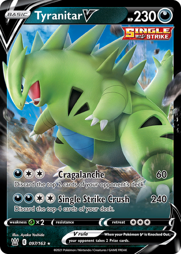 Tyranitar V 97, Battle Styles