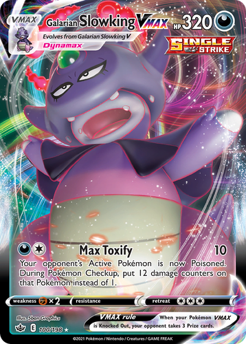 Galarian Slowking VMAX 100, Chilling Reign
