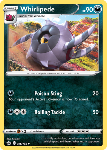 Whirlipede 106, Chilling Reign