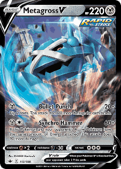 Metagross V 112, Chilling Reign