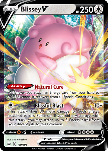 Blissey V 119, Chilling Reign