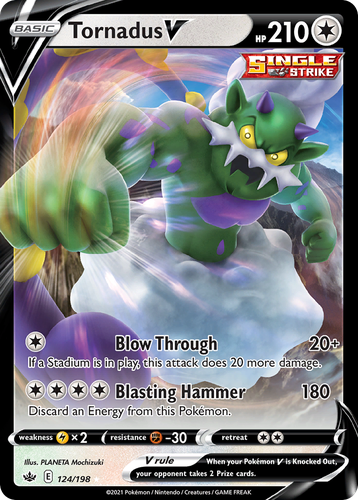 Tornadus V 124, Chilling Reign