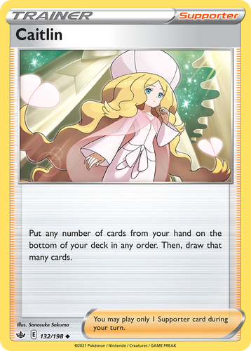 Caitlin #132 from Chilling Reign - Uncommon - Illustrated by Sanosuke Sakuma