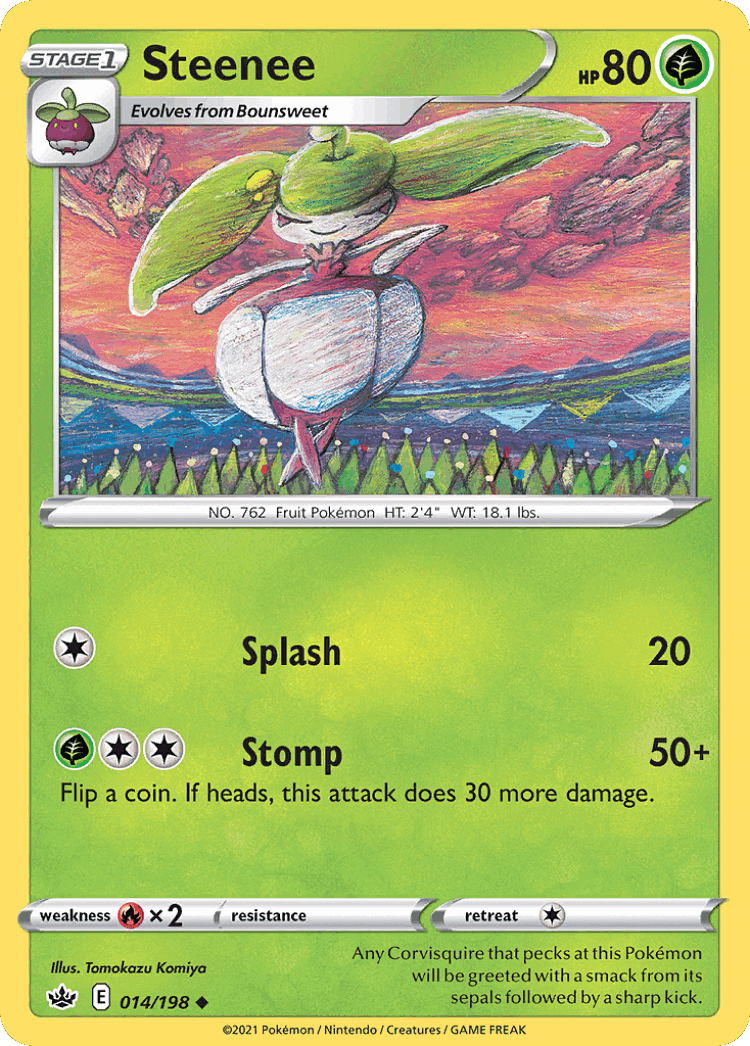 Steenee #14 from Chilling Reign - Uncommon - Illustrated by Tomokazu Komiya