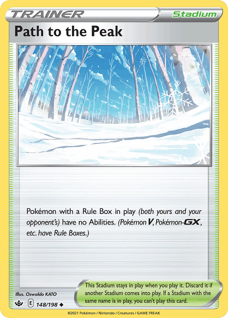Path to the Peak #148 from Chilling Reign - Uncommon - Illustrated by Oswaldo KATO