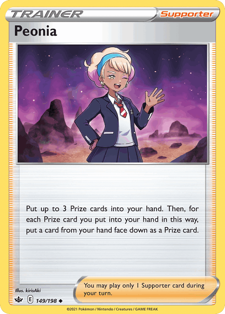 Peonia #149 from Chilling Reign - Uncommon - Illustrated by kirisAki