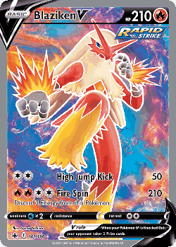Blaziken V 161, Chilling Reign