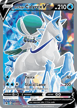 Ice Rider Calyrex V 163, Chilling Reign