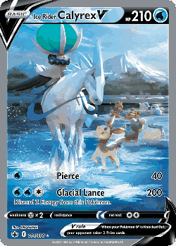 Ice Rider Calyrex V 164, Chilling Reign