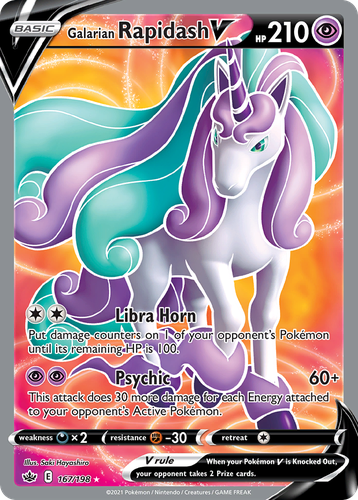 Galarian Rapidash V 167, Chilling Reign