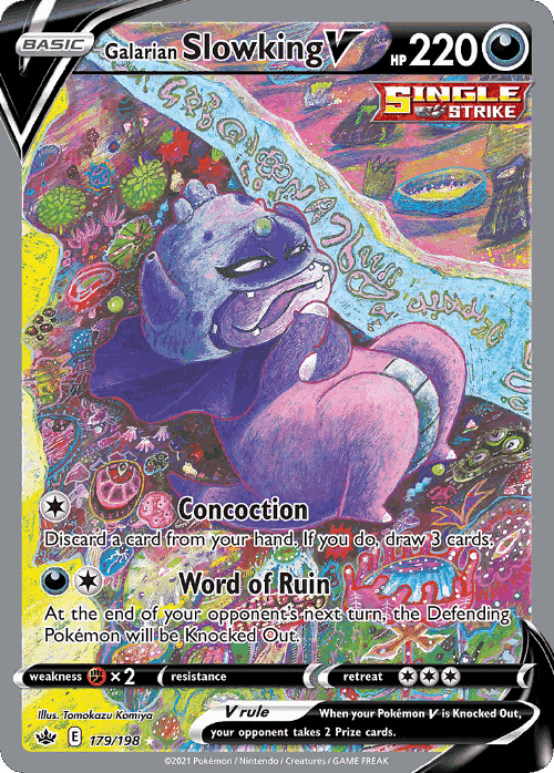 Galarian Slowking Vのカード画像
