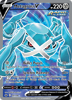 Metagross V 181, Chilling Reign